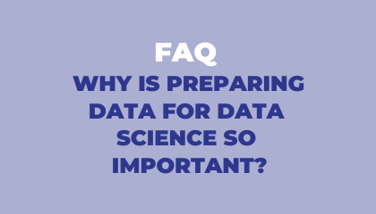 Preparing data for data science: is it important?