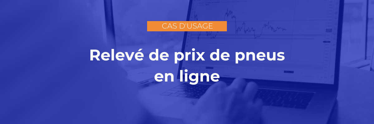 Relevé de prix de pneus en ligne